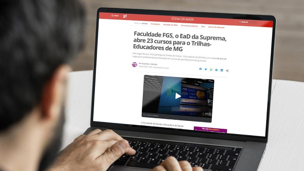 FGS é notícia no portal G1 com o Projeto Trilhas de Futuro da SEE-MG
