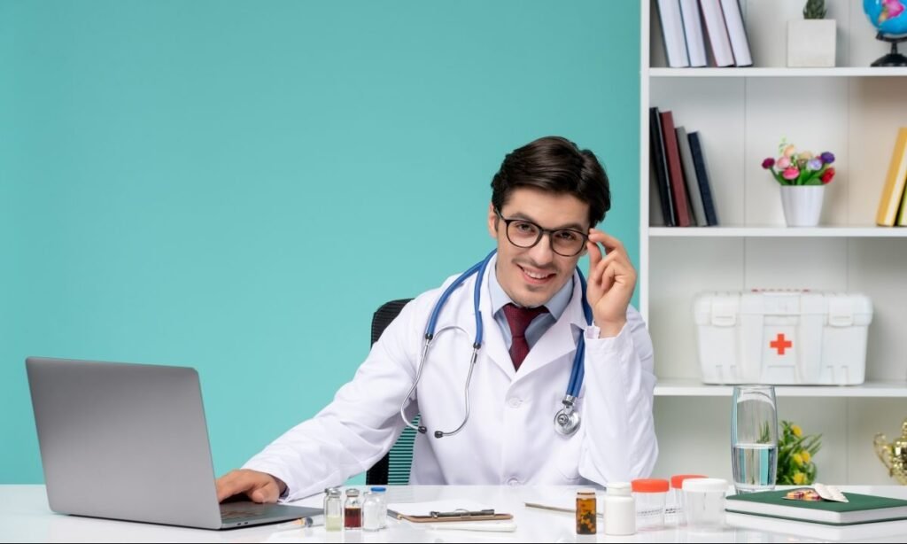 medico estudando para as provas de residencia médica 2024