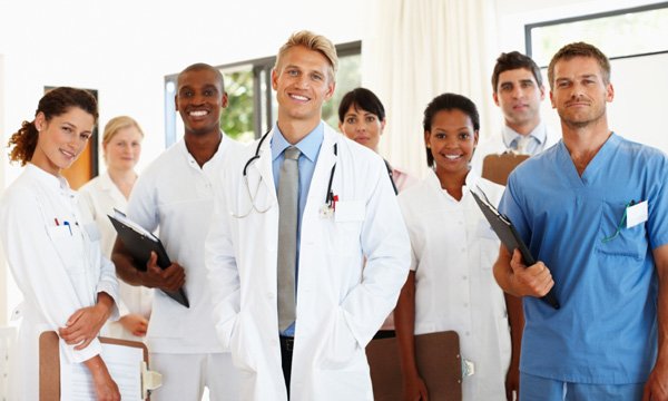 Alunos no preparatório de residência médica