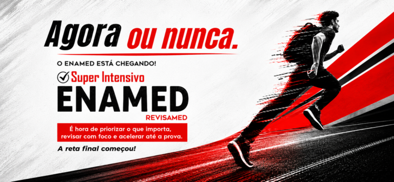 ENAMED 2026: falta um mês para a prova. Ainda dá tempo de estudar?