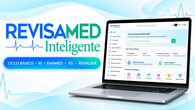Conheça o novo Revisamed Inteligente: uma plataforma completa para estudar Medicina