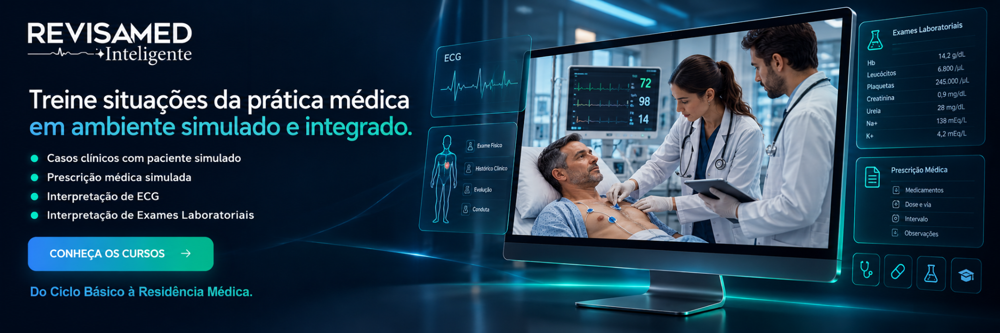 Revisamed Inteligente — Práticas Médicas Simuladas