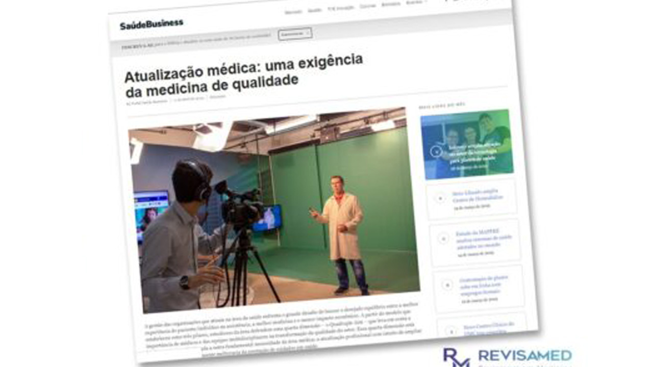 Revisamed é destaque no maior portal de saúde da América Latina
