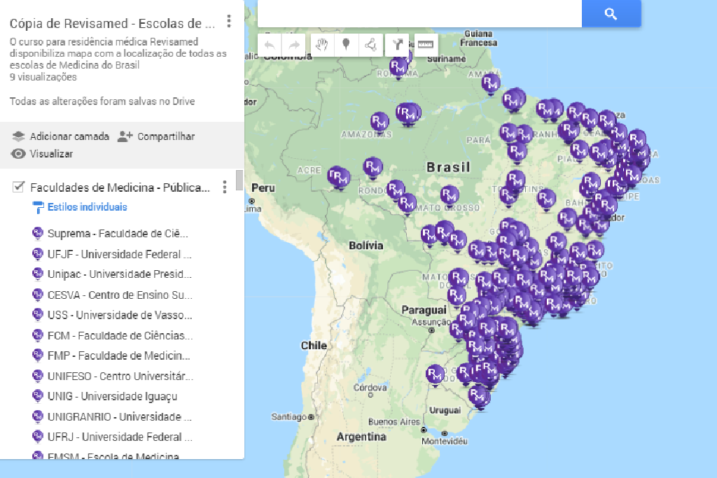 Escolas Médicas no Brasil. Veja todas as instituições